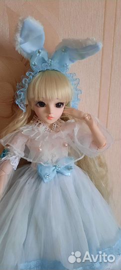 Коллекционная Кукла Шарнирная BJD 1/3, 60 см Зайка