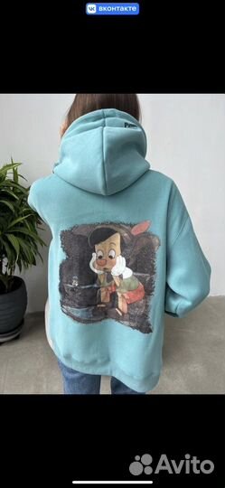 Толстовка на велюре