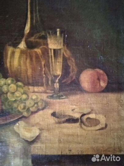 Картина маслом натюрморт на холсте