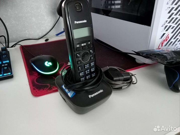 Домашний телефон panasonic kx-tg1611