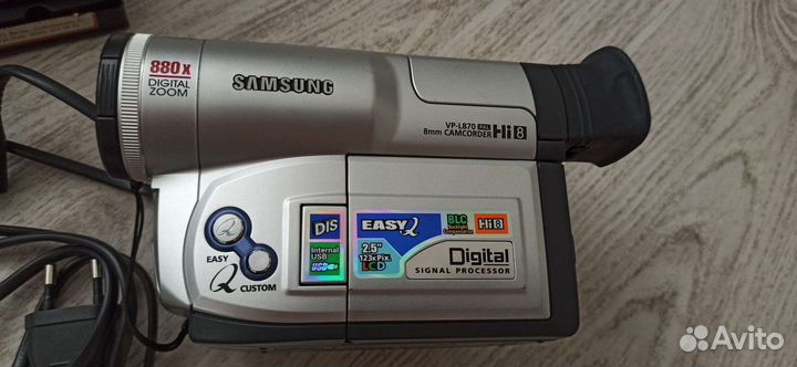 Комплект видеокамера, кассеты, сумка