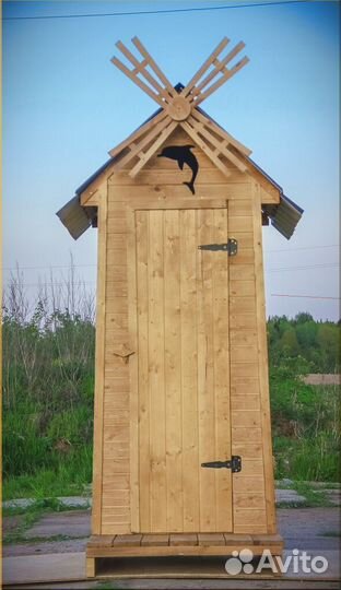 Уличный туалет с установкой JWL457