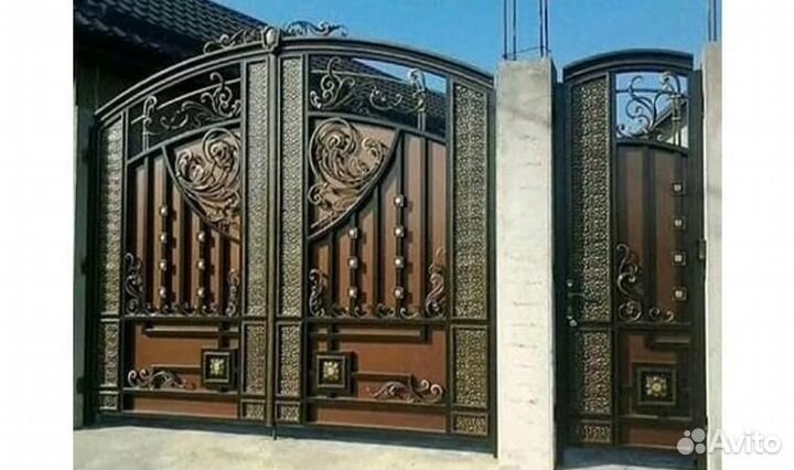 Кованые ворота