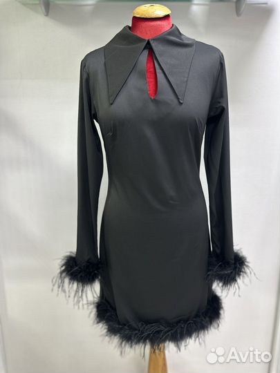 Черное мини платье новое