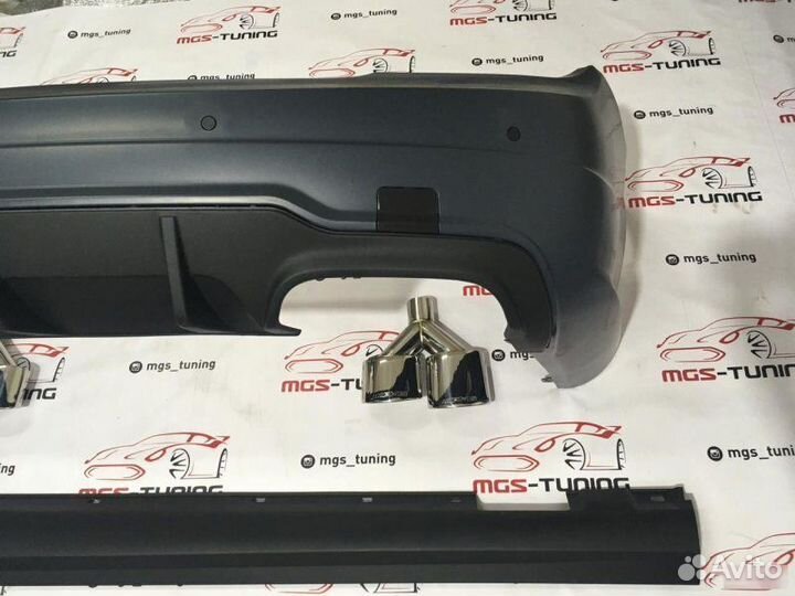 Обвес Мерседес С63 AMG W204 Черная решетка