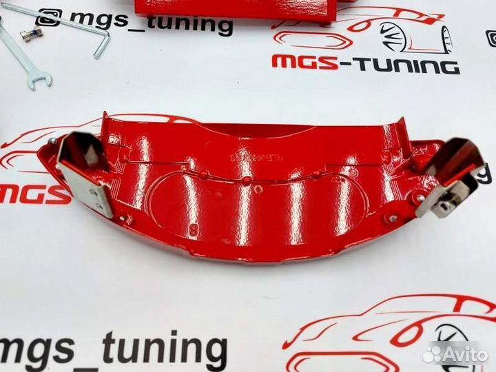 Накладки на суппорта AMG металл Mercedes GLE v167