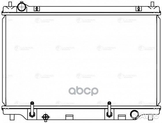 Радиатор охл. для а/м Mazda Demio II (DY) (02) AT