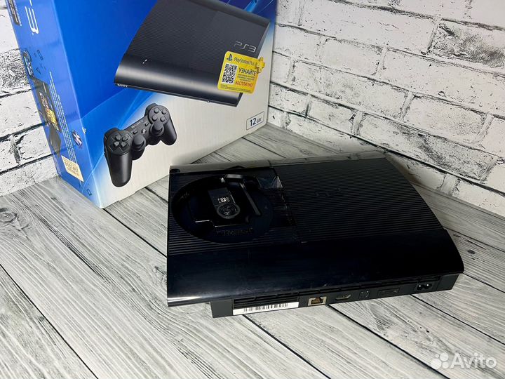 PlayStation 3 Super Slim 500 гб (полный комплект)