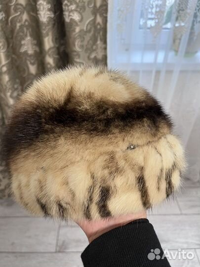 Шапка норковая женская