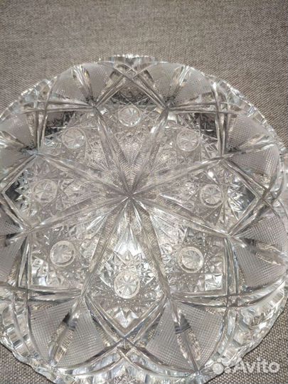 Пепельница хрустальная СССР