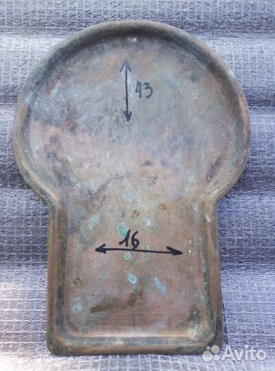 Поднос старинный под самовар