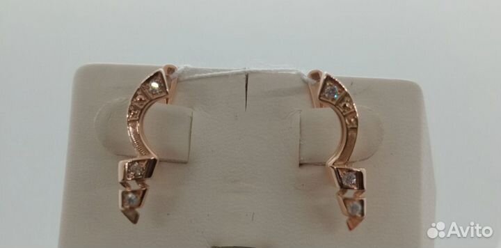Серьги / 2,38 гр. / золото 585