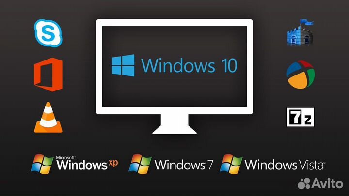 Установка Windows Настройка программ Комп мастер