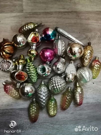Елочные игрушки СССР