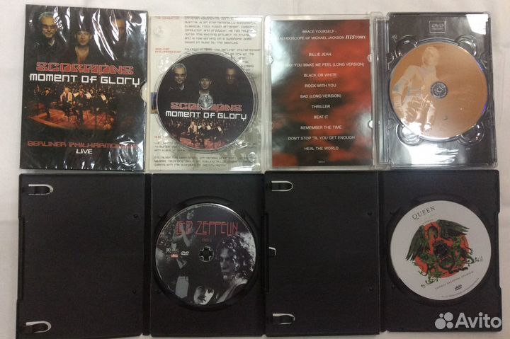 Рок музыка на двд
