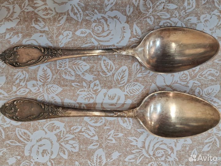 Столовые приборы СССР(мельхиор) 6 персон