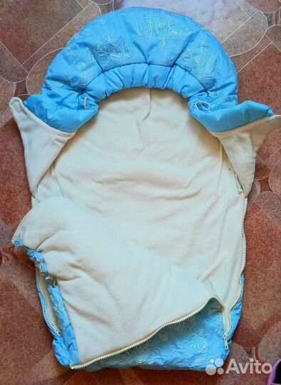 Конверт на выписку для мальчика весна осень зима