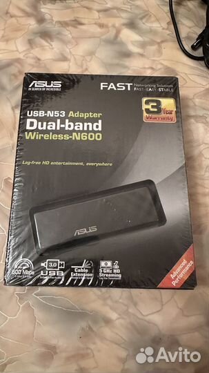 Wi-Fi адаптер asus USB-N53