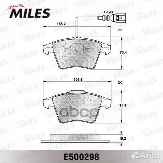 Колодки тормозные volkswagen touareg R16 03 пе