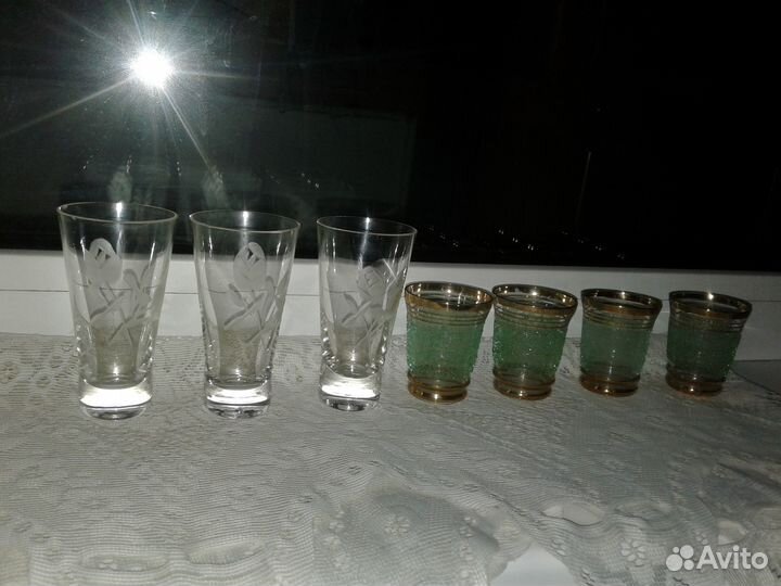 Хрустальная и стеклянная посуда СССР