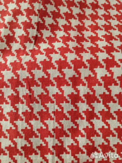 309-45-В) СССР Ткань Отрез. Хлопок. Новая 350х88