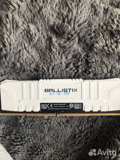 Оперативная память ddr4 8gb crucial ballistix 3600