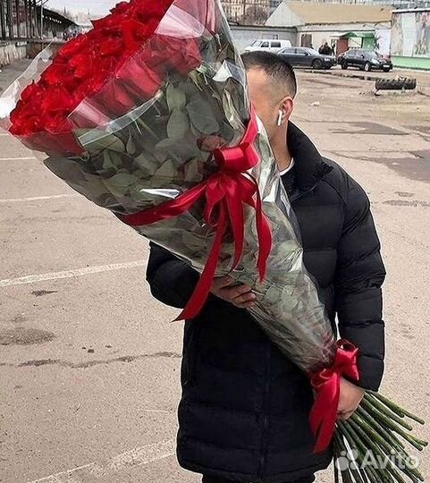 Высокие розы Гигантские розы Доставка цветов