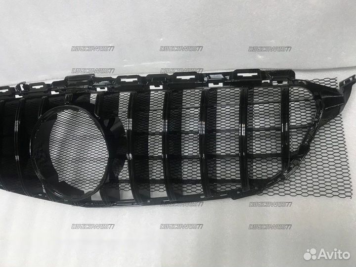 Решетка w205 c205 дорестайл GT AMG line panamerica