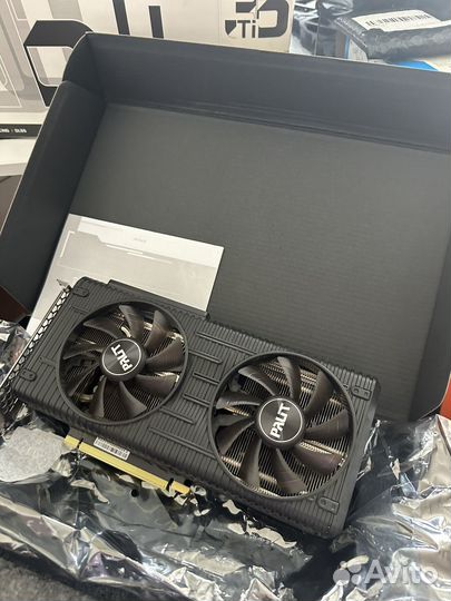 Видеокарта Palit RTX 3060ti Dual 8gb