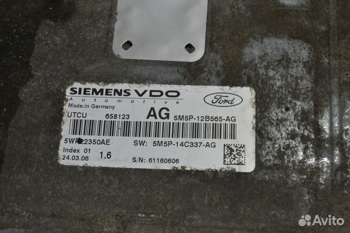 Блок управления АКПП Ford Focus 2 1.6 hwda