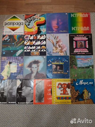 Пластинки СССР