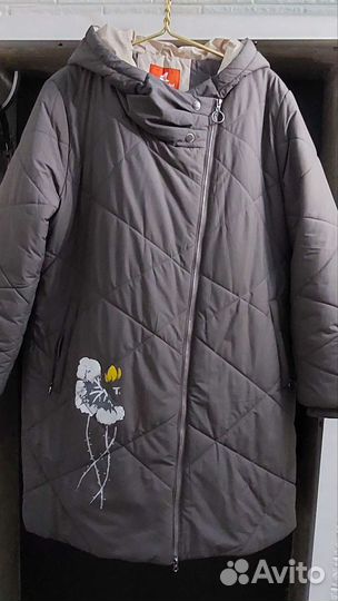 Пуховик женский новый 52-54