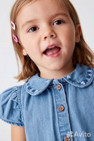 Новый джинсовый комбинезон next 110 из Англии