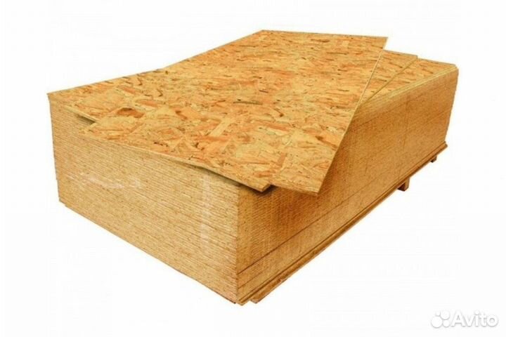 Плита осп (OSB) 6, 8, 9, 12, 15, 18, 22мм От 50шт