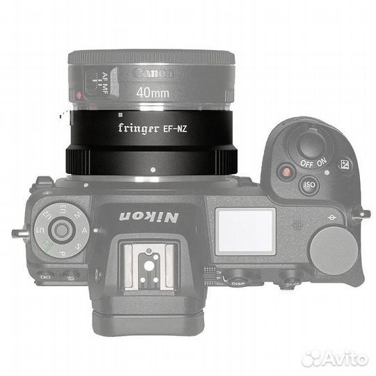 Адаптер Fringer для Canon EF/EF-S на байонет Nikon