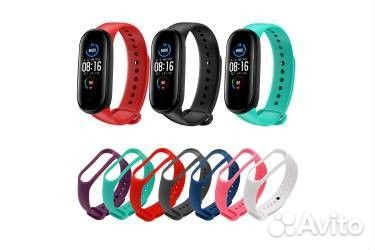 Силиконовый ремешок Xiaomi Mi Band 3/4/5/6/7