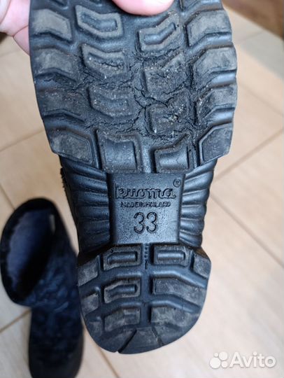 Сапоги демисезонные Куома, р.33