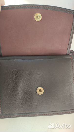 Портмоне мужское кожаное alfa новое