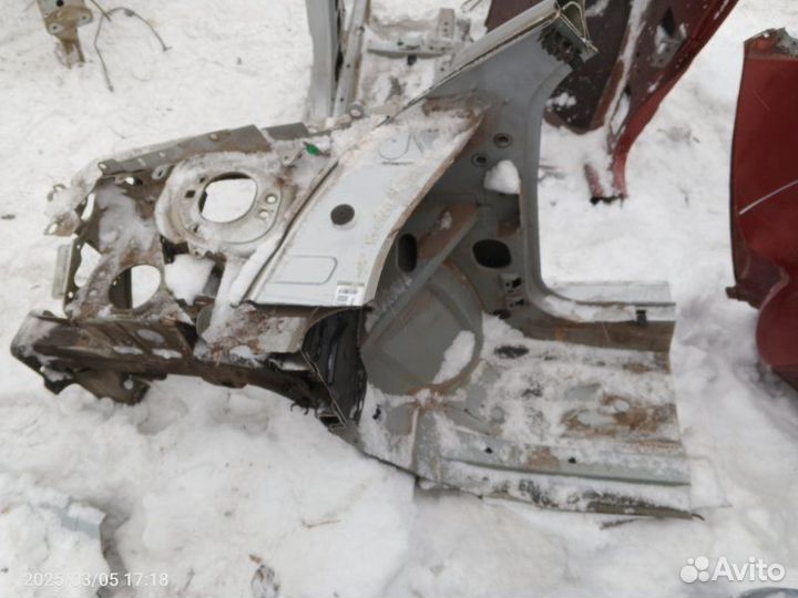 Лонжерон передний правый Renault Megane 1 2008