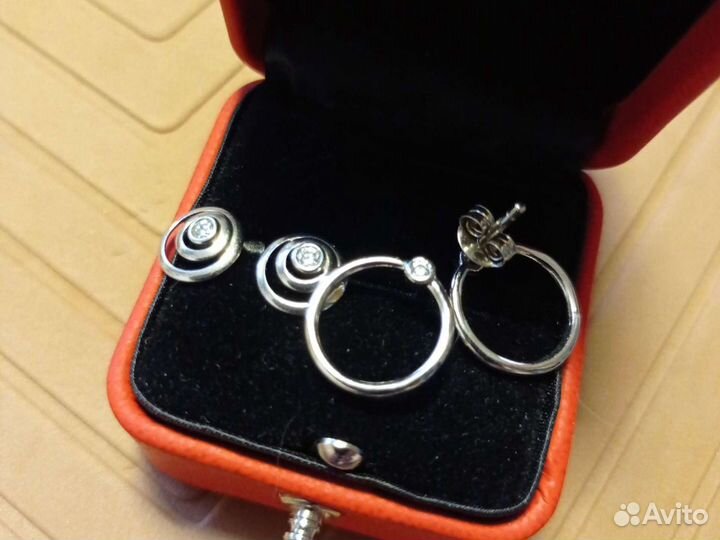 Серебряные серьги