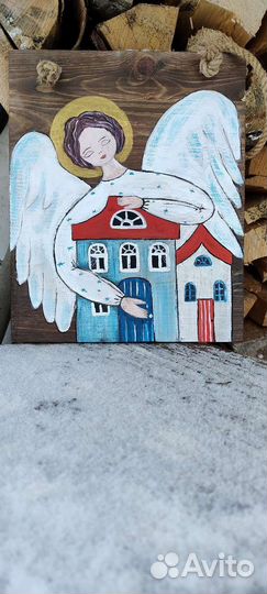 Ангел на досочке
