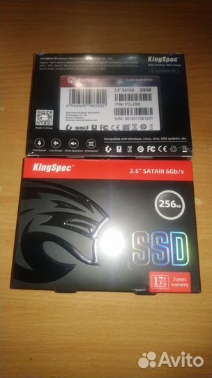 SSD KingSpec 256Gb новые