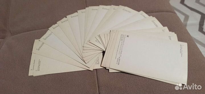 Набор открыток Тюльпаны СССР