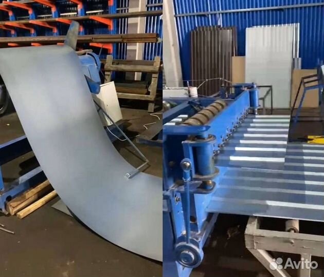 Линия для изготовления профильного листа