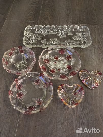 Современный хрусталь. 5 предметов