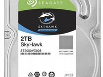 Жесткий диск seagate skyhawk 2tb