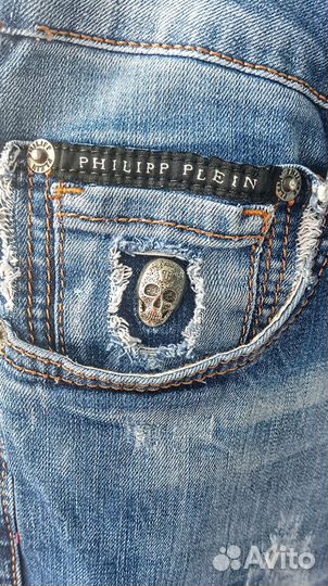 Джинсы Philipp plein Италия 48-50 оригинал