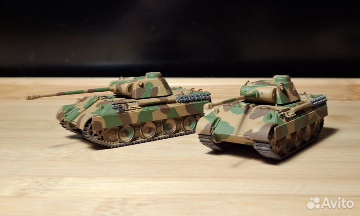 Модели танков и самоходок времен ВОВ для макетов