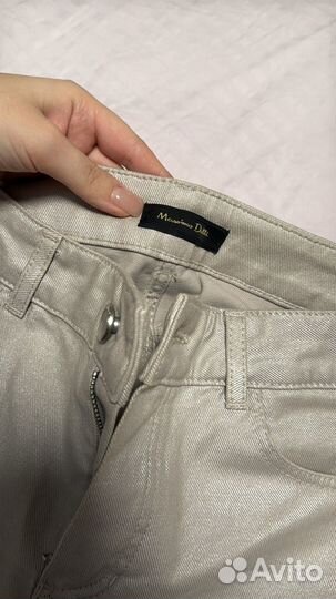 Джинсовые брюки massimo dutti 36