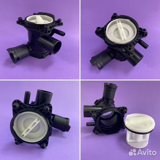 Улитка сливного насоса с фильтром Bosch, Siemens